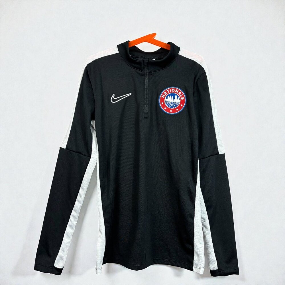 Nike Washington Nationals 1/4 Zip Pullover Youth Medium Dri-FIT NWT Unisex